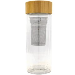 Sklenená termofľaša so sitkom (300 ml)