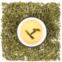 Zelený čaj sencha bez kofeínu