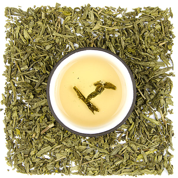 Zelený čaj sencha bez kofeínu