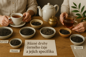 Rôzne druhy čierneho čaju a ich špecifiká